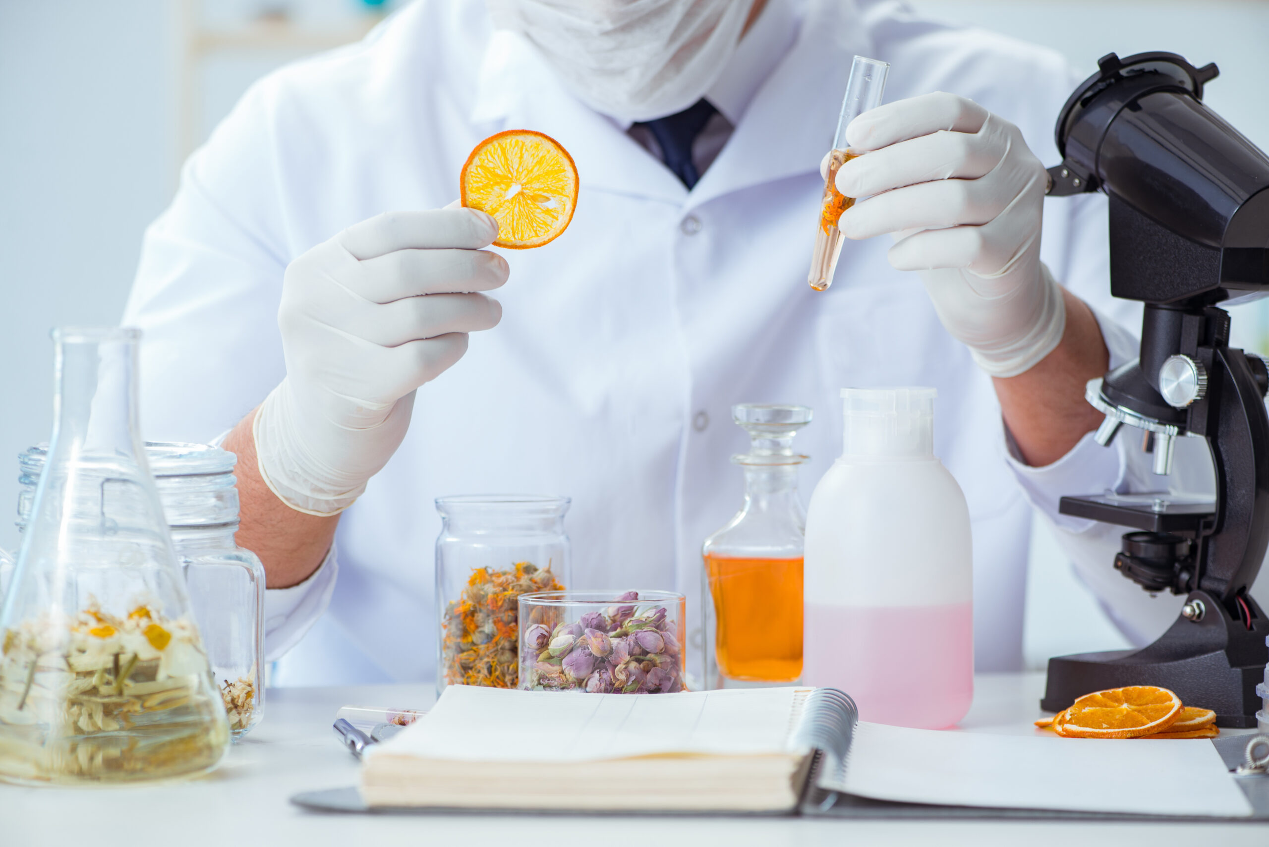 Chemist,Mixing,Perfumes,In,The,Lab Chemist,Mixing,Perfumes,In,The,Lab